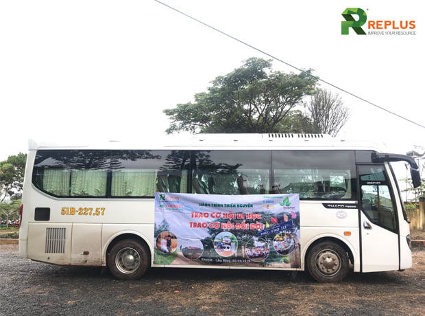 Nhật ký từ thiện 2019 - Chung tay tiếp bước đến trường 1 Chuyến xe từ thiện