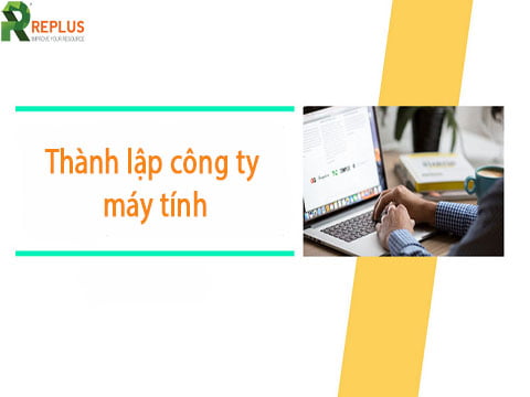 Mở công ty máy tính