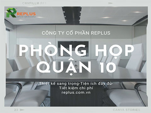 Dịch vụ cho thuê phòng họp Quận 10 giá rẻ – full tiện ích