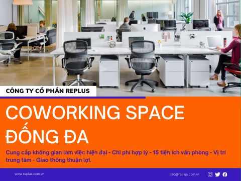 Dịch vụ cho thuê coworking space Đống Đa tiện ích, tiết kiệm