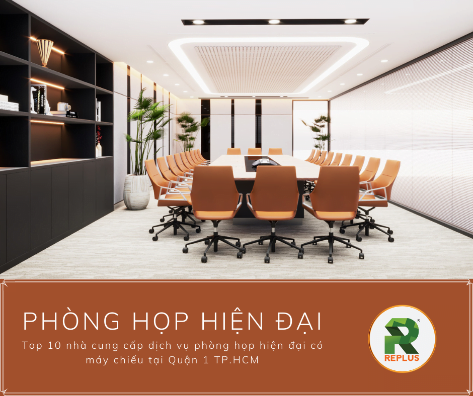 Top 10 phòng họp hiện đại có máy chiếu tại TPHCM