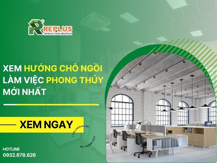 Xem hướng chỗ ngồi làm việc phong thủy năm 2024