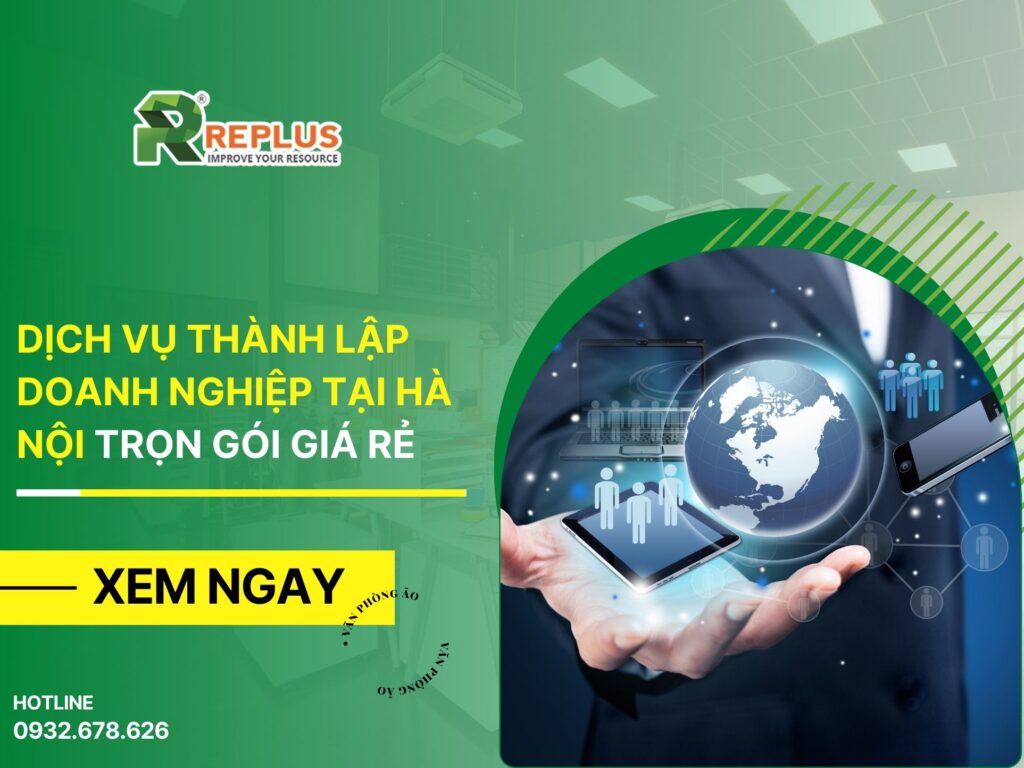 Dịch vụ thành lập doanh nghiệp tại Hà Nội trọn gói giá rẻ