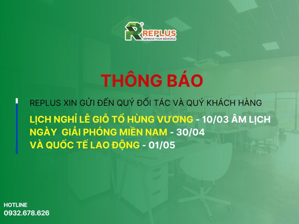 Thông báo lịch lễ giỗ tổ hùng vương, giải phóng miền nam và quốc tế lao động