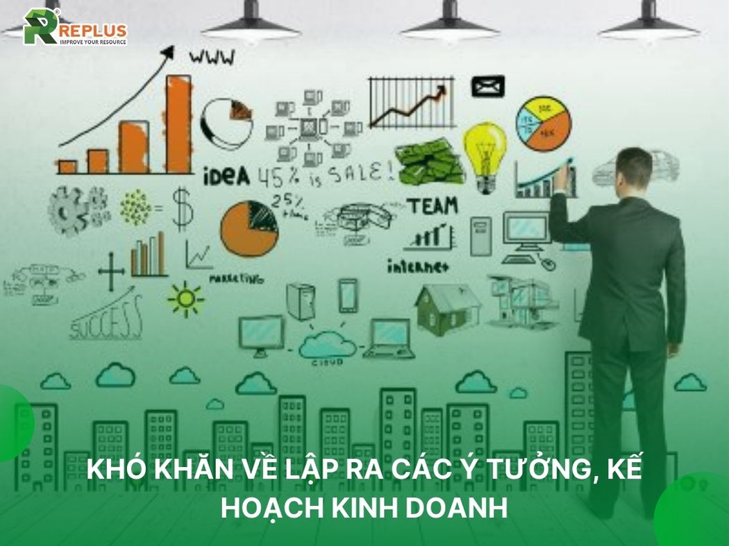 04 khó khăn khi thành lập doanh nghiệp trong bối cảnh kinh tế 2024 1 khó khăn về việc tìm kiếm ý tưởng và lập kế hoạch