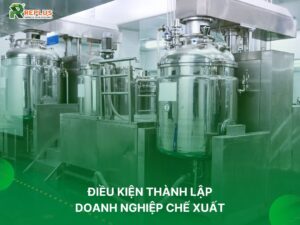 điều kiện thành lập doanh nghiệp chế xuất