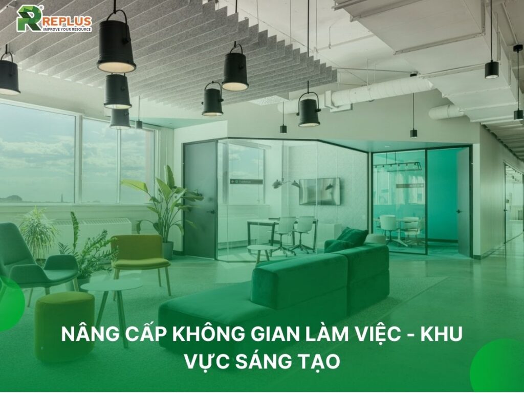nâng cấp không gian làm việc