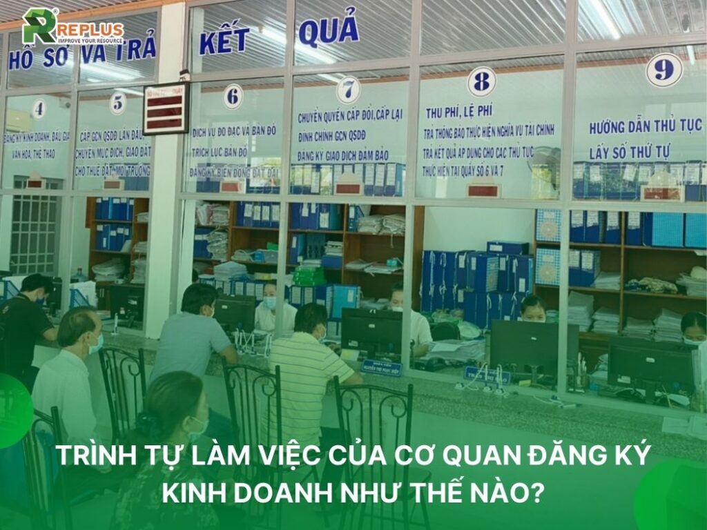 quá trình đăng ký kinh doanh tại cơ quan