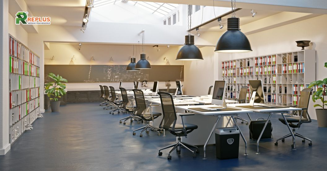 20+ ý tưởng trang trí văn phòng làm việc sáng tạo và thông minh 13 tạo điểm nhấn với đèn trang trí