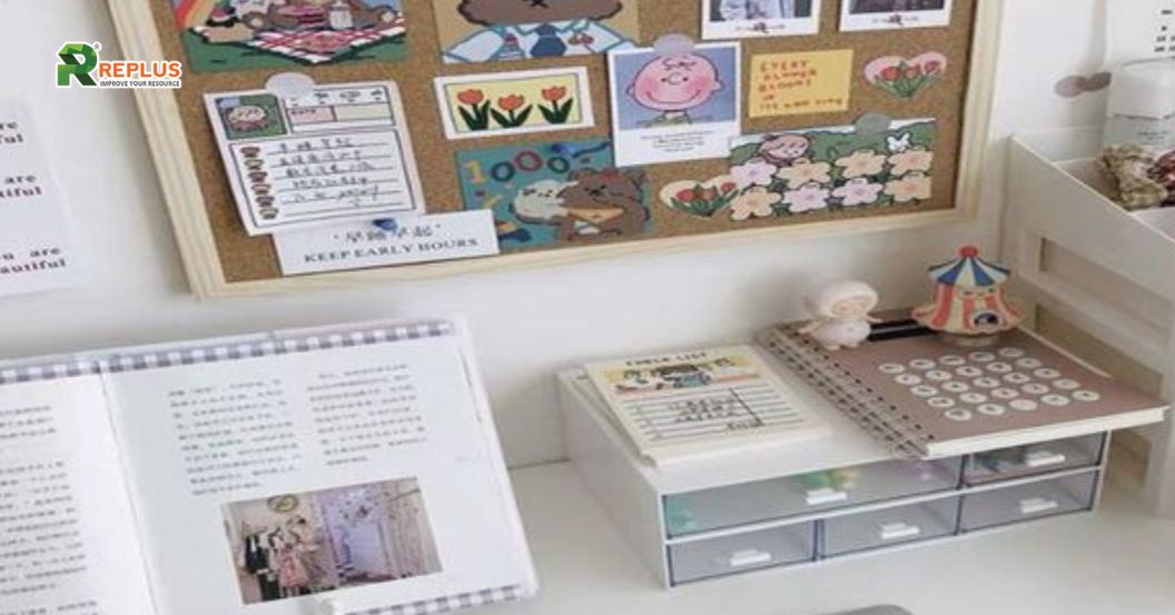 bảng ghim trang trí bàn làm việc