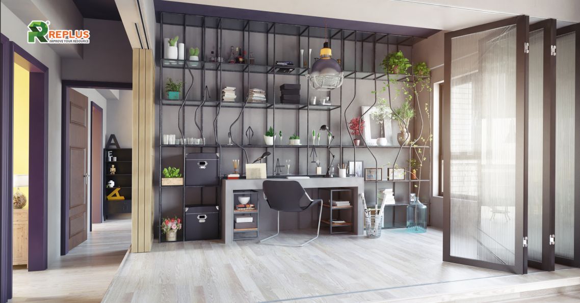 6+ kiểu kệ trang trí góc tường biến nơi nhỏ thành điểm nhấn nghệ thuật 5 Nghệ thuật trang trí tường ấn tượng với khung sắt