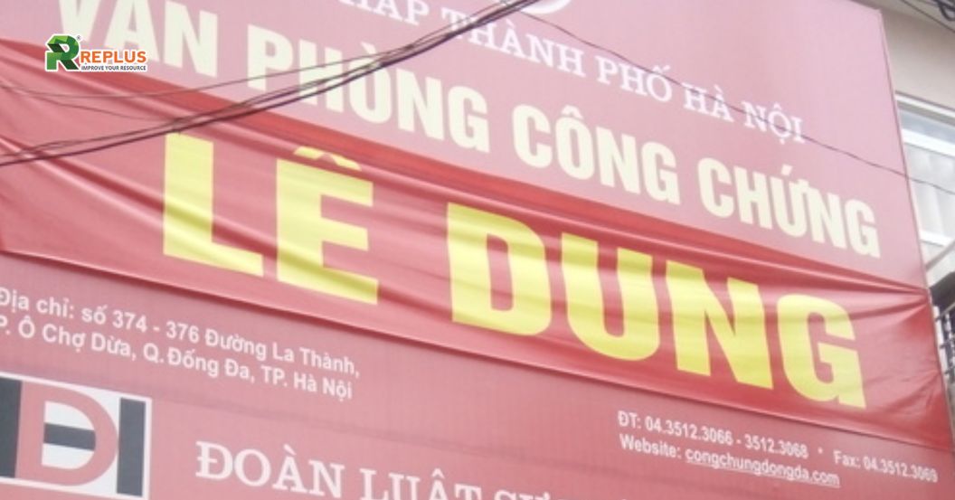 Top 10 văn phòng công chứng Đống Đa chất lượng đỉnh cao và dịch vụ uy tín 6 Văn phòng công chứng Lê Dung