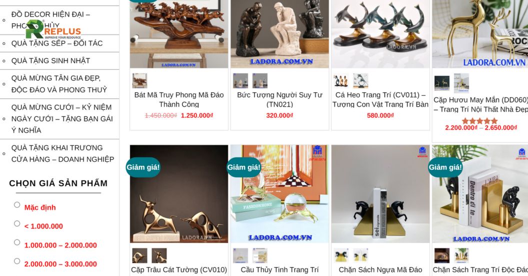 Cửa hàng đồ trang trí nội thất Ladora