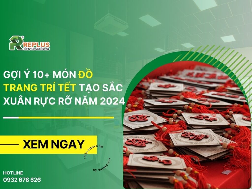 Gợi ý 10+ món đồ trang trí Tết tạo sắc xuân rực rỡ năm 2025