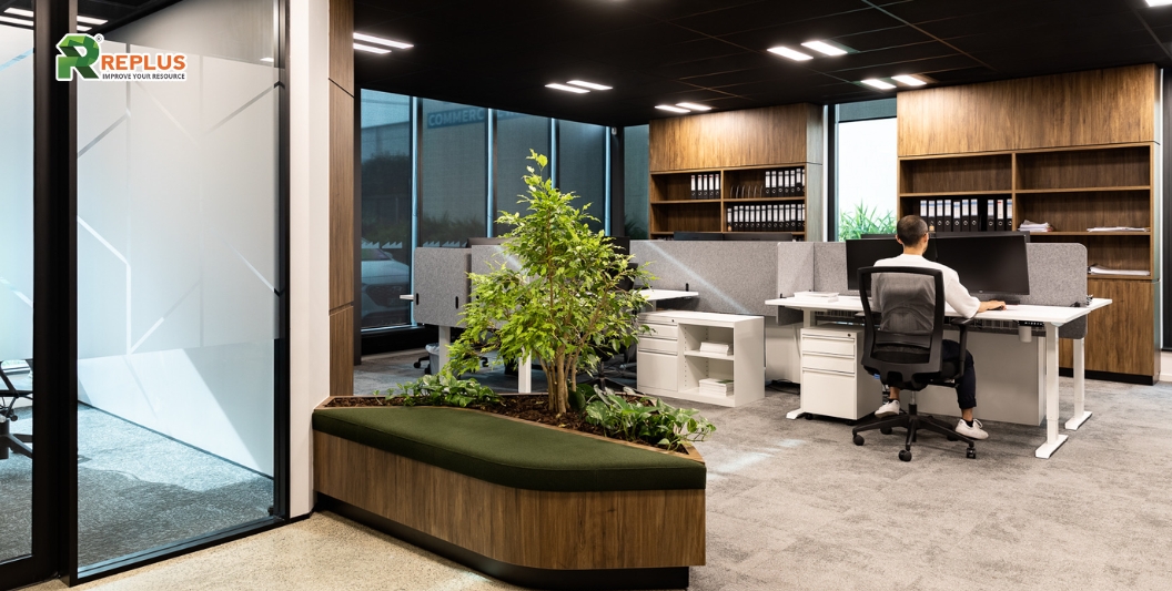 20+ thiết kế mặt bằng văn phòng làm việc nâng cao năng suất 16 Văn phòng kết hợp nhà ở