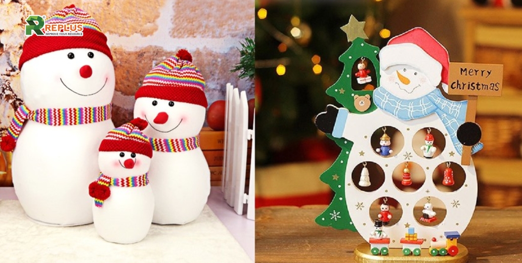 25+ Tips trang trí Noel văn phòng ghi đậm dấu ấn lễ hội 10 Người tuyết Noel