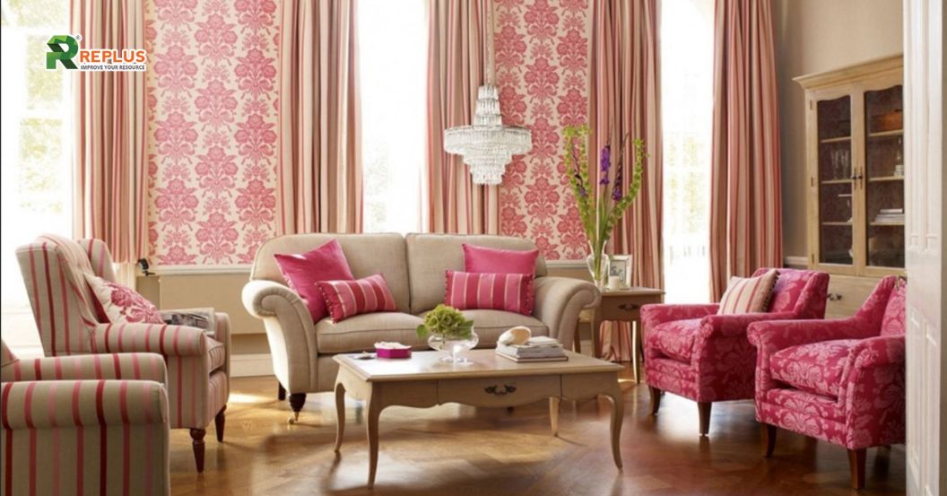 25+ mẫu trang trí phòng khách đẹp, đón đầu hướng 2024 12 trang trí phong cách romanticism