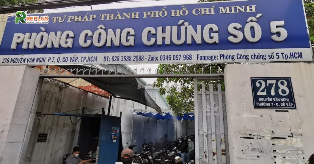 5+ văn phòng công chứng Gò Vấp xác nhận hồ sơ nhanh nhất 5 Văn phòng công chứng số 5
