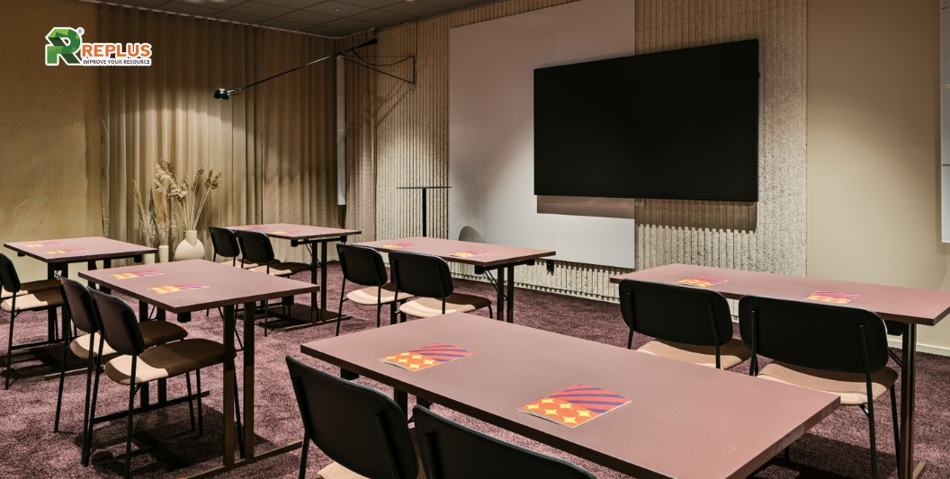 20+ thiết kế mặt bằng văn phòng làm việc nâng cao năng suất 6 Văn phòng đa năng