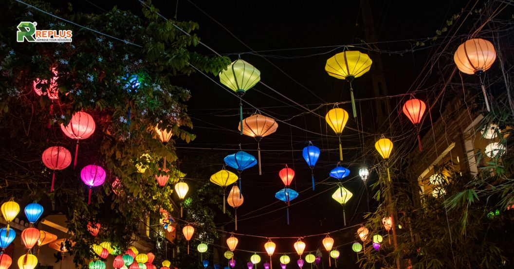 Gợi ý 10+ món đồ trang trí Tết tạo sắc xuân rực rỡ năm 2025 7 Trang trí Tết bằng đèn led nhấp nháy