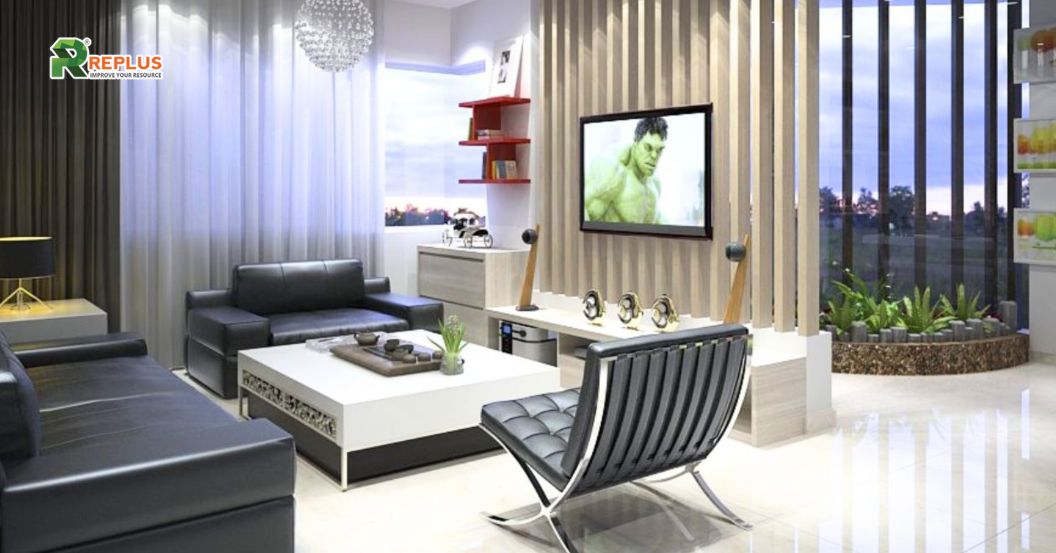 25+ mẫu trang trí phòng khách đẹp, đón đầu hướng 2024 5 trang trí theo phong cách sang trọng