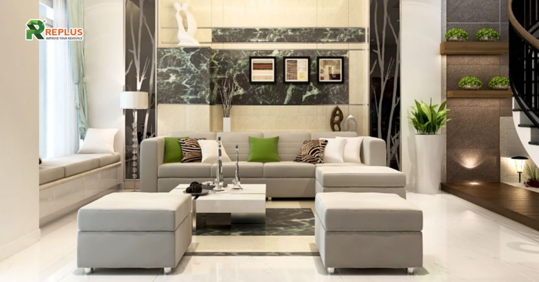 25+ mẫu trang trí phòng khách đẹp, đón đầu hướng 2024 4 trang trí theo phong cách hiện đại