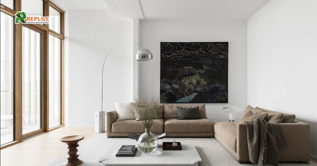 25+ mẫu trang trí phòng khách đẹp, đón đầu hướng 2024 9 trang trí theo phong cách tối giản