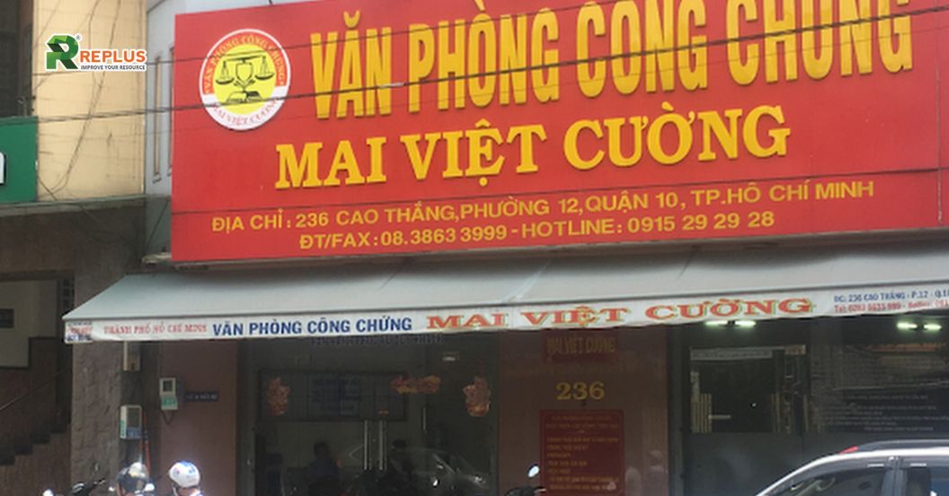 văn phòng công chứng mai việt cường