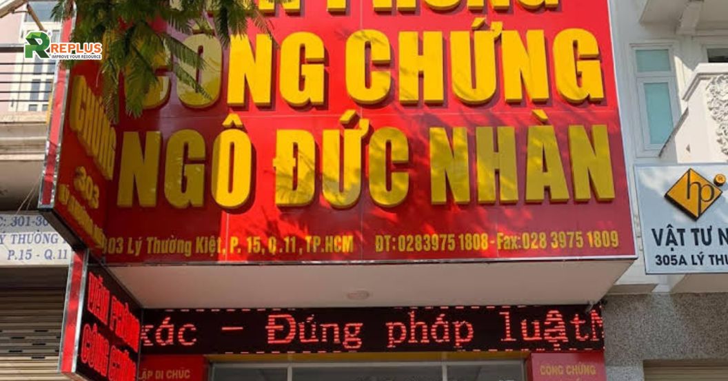 Top 7+ văn phòng công chứng Quận 11 an toàn, uy tín hiện nay 2 văn phòng công chứng ngô đức nhàn