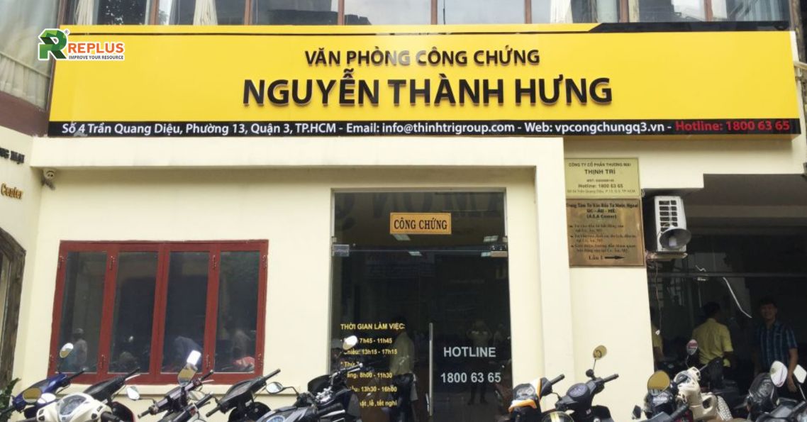 Văn phòng công chứng Nguyễn Thành Hưng