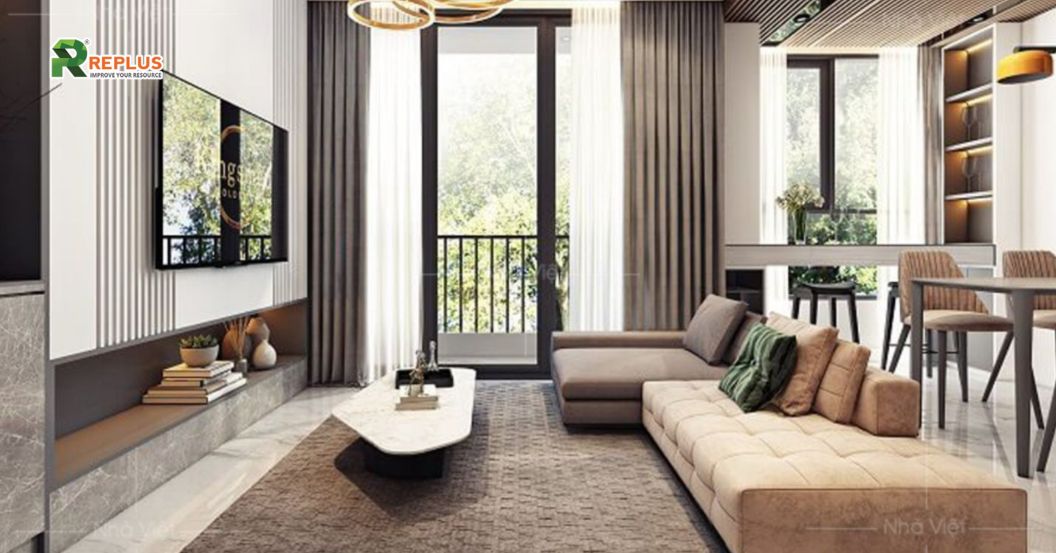 25+ mẫu trang trí phòng khách đẹp, đón đầu hướng 2024 17 xu hướng thiết kế organic