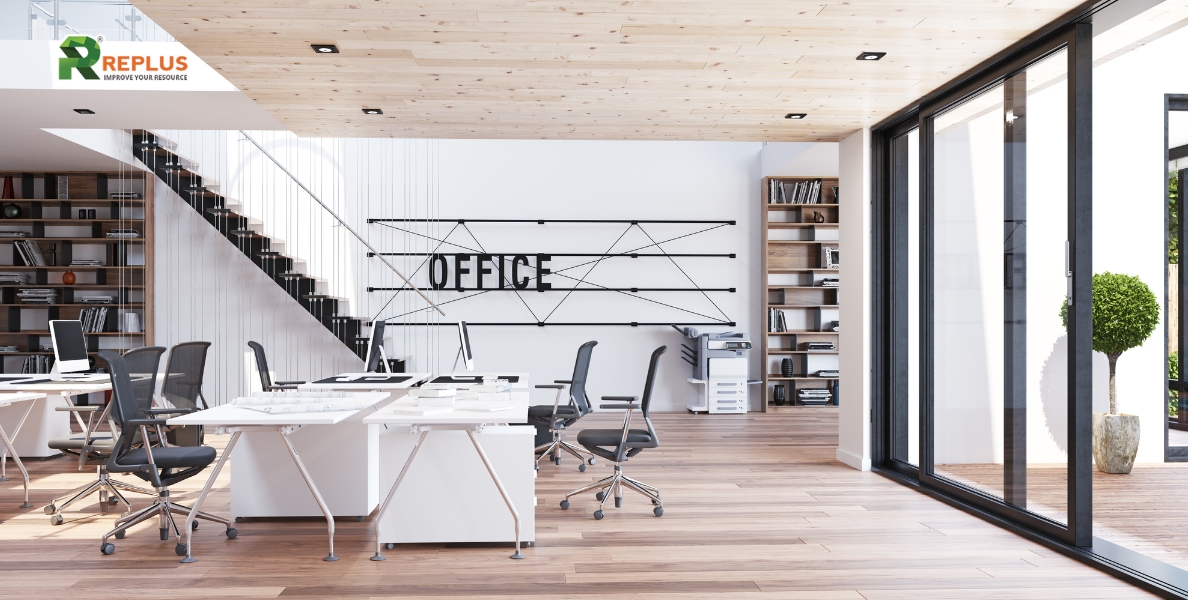 Mách bạn 30+ cách trang trí phòng làm việc tạo hiệu suất cao 19 Lắp đặt kệ treo tường bằng sắt để tiết kiệm không gian