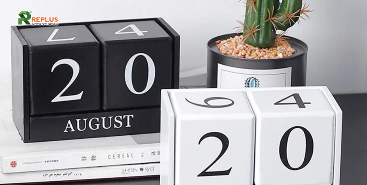 Mách bạn 30+ cách trang trí phòng làm việc tạo hiệu suất cao 23 Tự làm lịch để bàn handmade để tạo sự cá nhân hóa