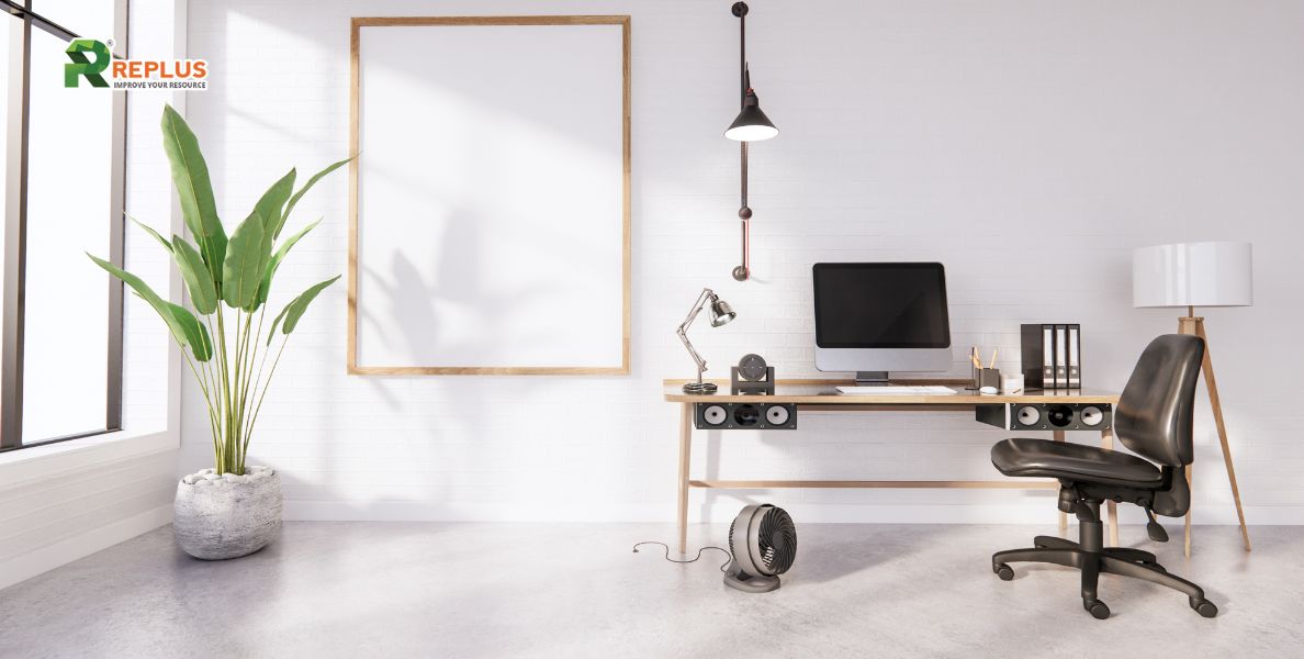 Top 10+ cách trang trí phòng làm việc đẹp và lý tưởng 4 Trang trí văn phòng bằng đèn