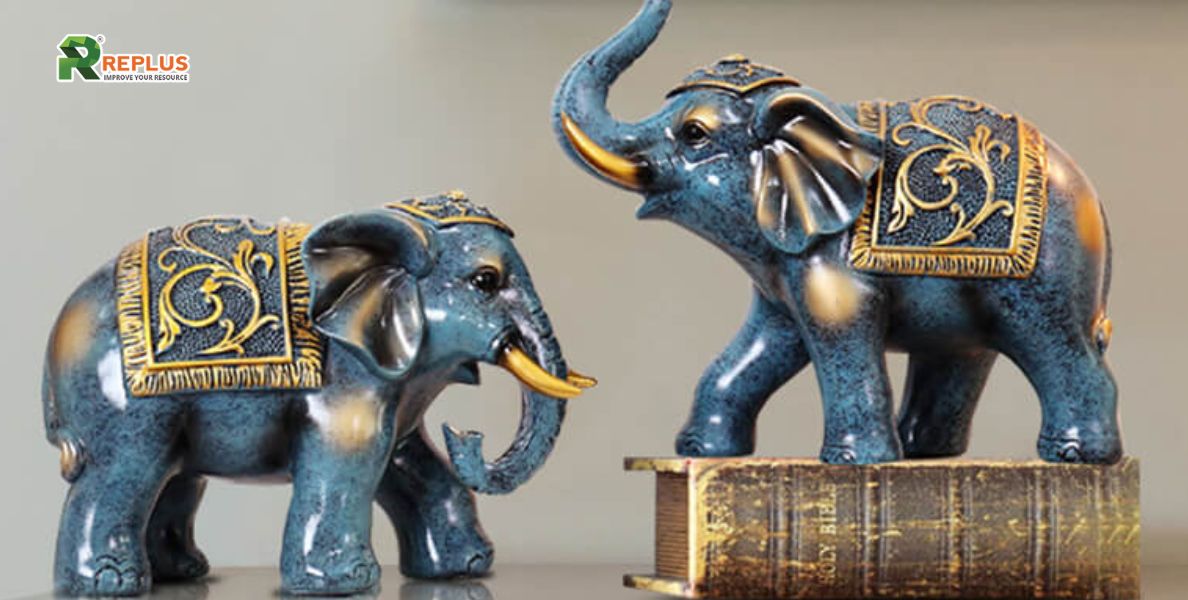 Top 10+ cách trang trí phòng làm việc đẹp và lý tưởng 6 Trang trí văn phòng bằng tượng nghệ thuật