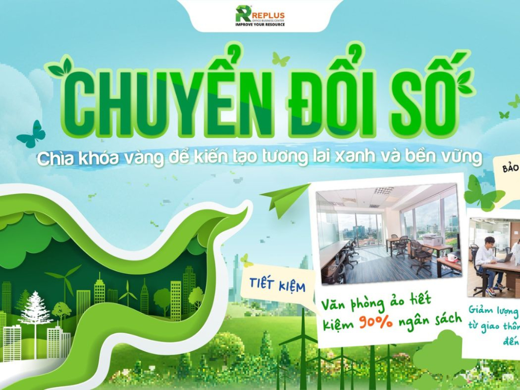 Văn phòng ảo chuyển đổi số – Kiến tạo tương lai xanh và bền vững