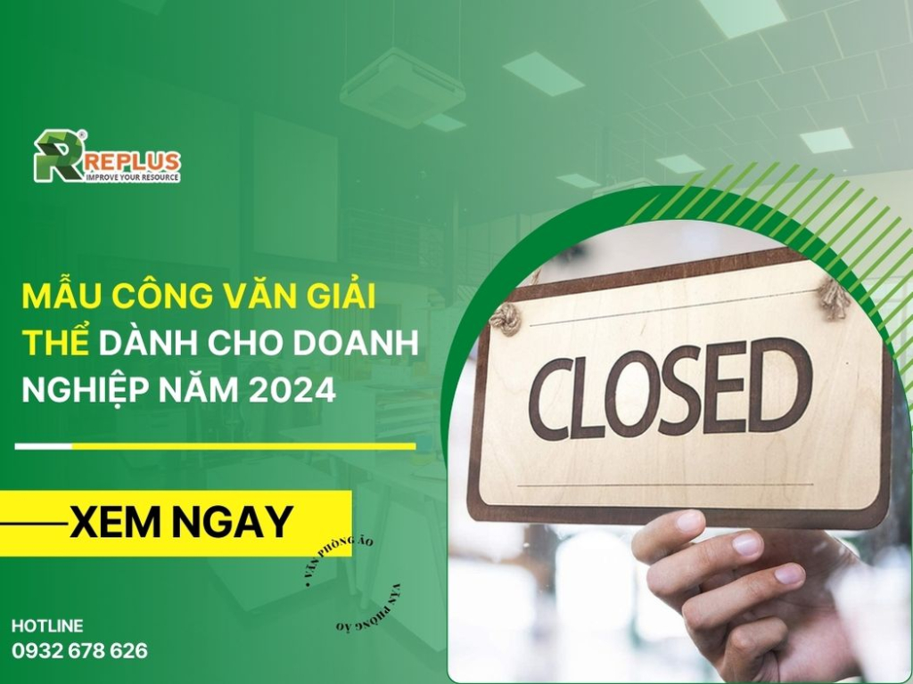 Mẫu công văn giải thể dành cho doanh nghiệp năm 2024
