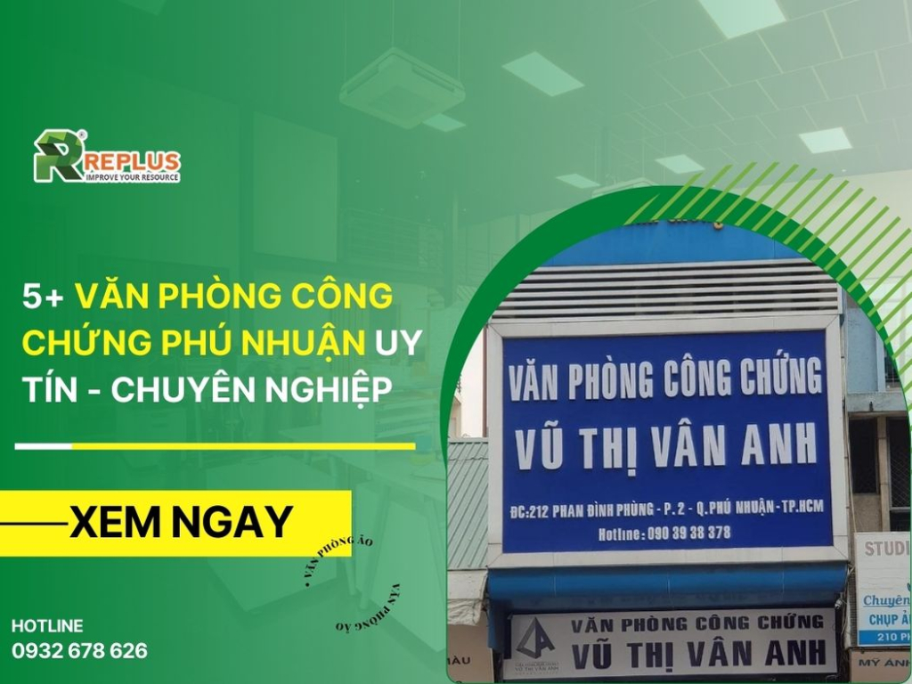 5+ văn phòng công chứng Phú Nhuận uy tín – chuyên nghiệp
