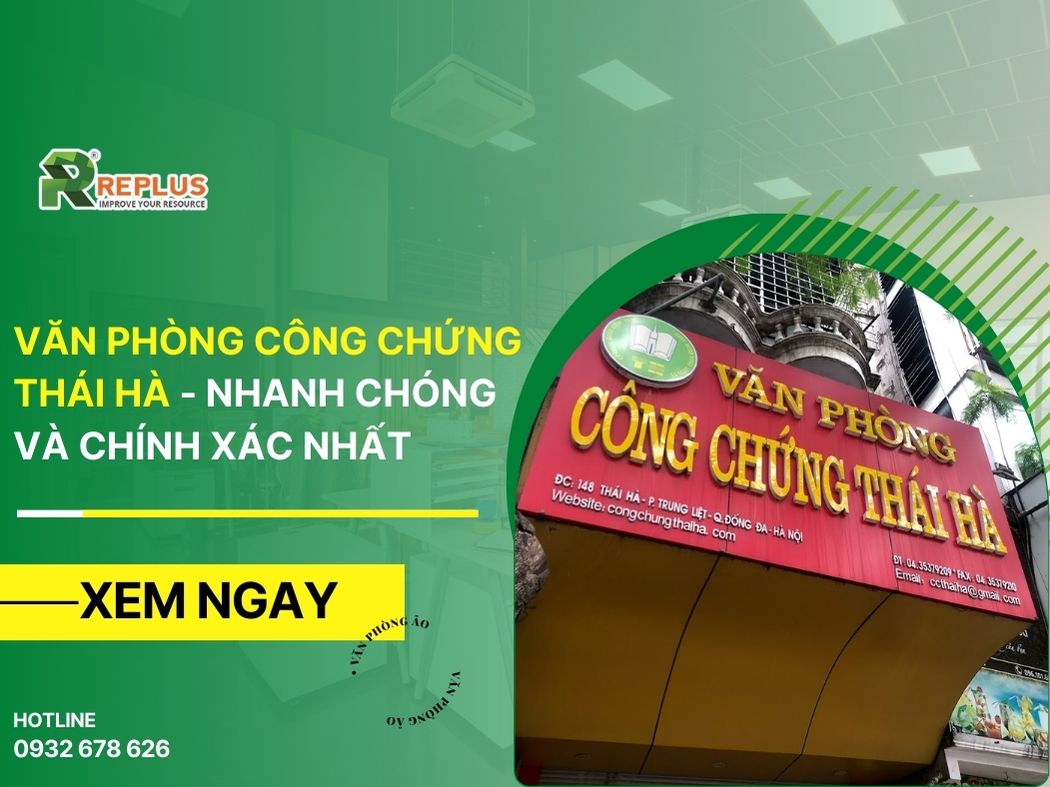 văn phòng công chứng thái hà