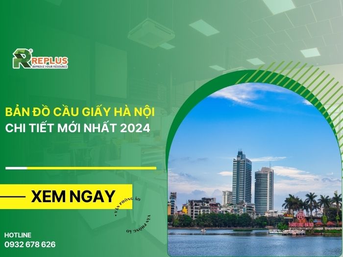 Bản đồ Cầu Giấy Hà Nội chi tiết mới nhất 2024