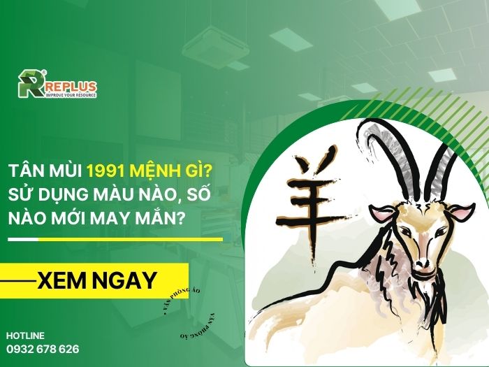 Tân Mùi 1991 mệnh gì? Sử dụng màu nào, số nào mới may mắn