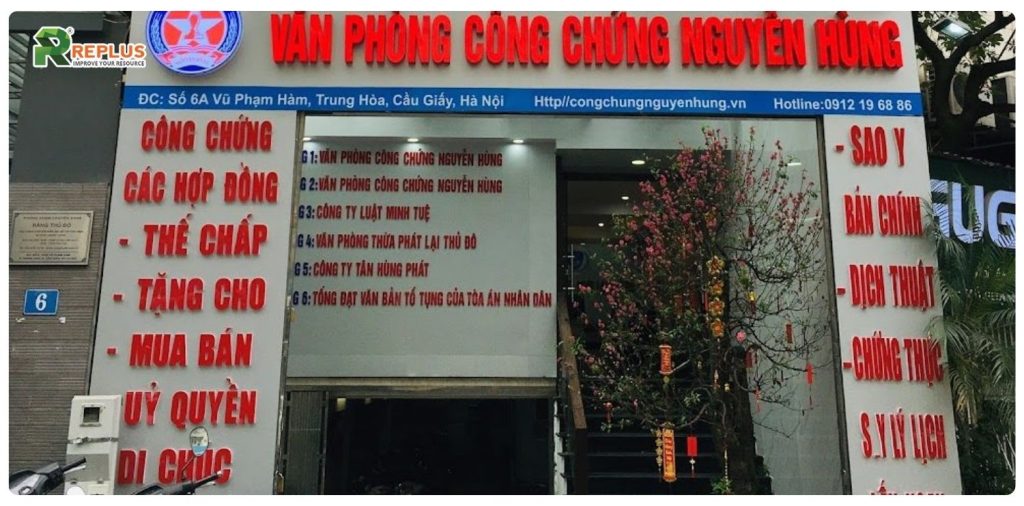 TOP 10+ văn phòng công chứng Cầu Giấy thủ tục nhanh, giá rẻ