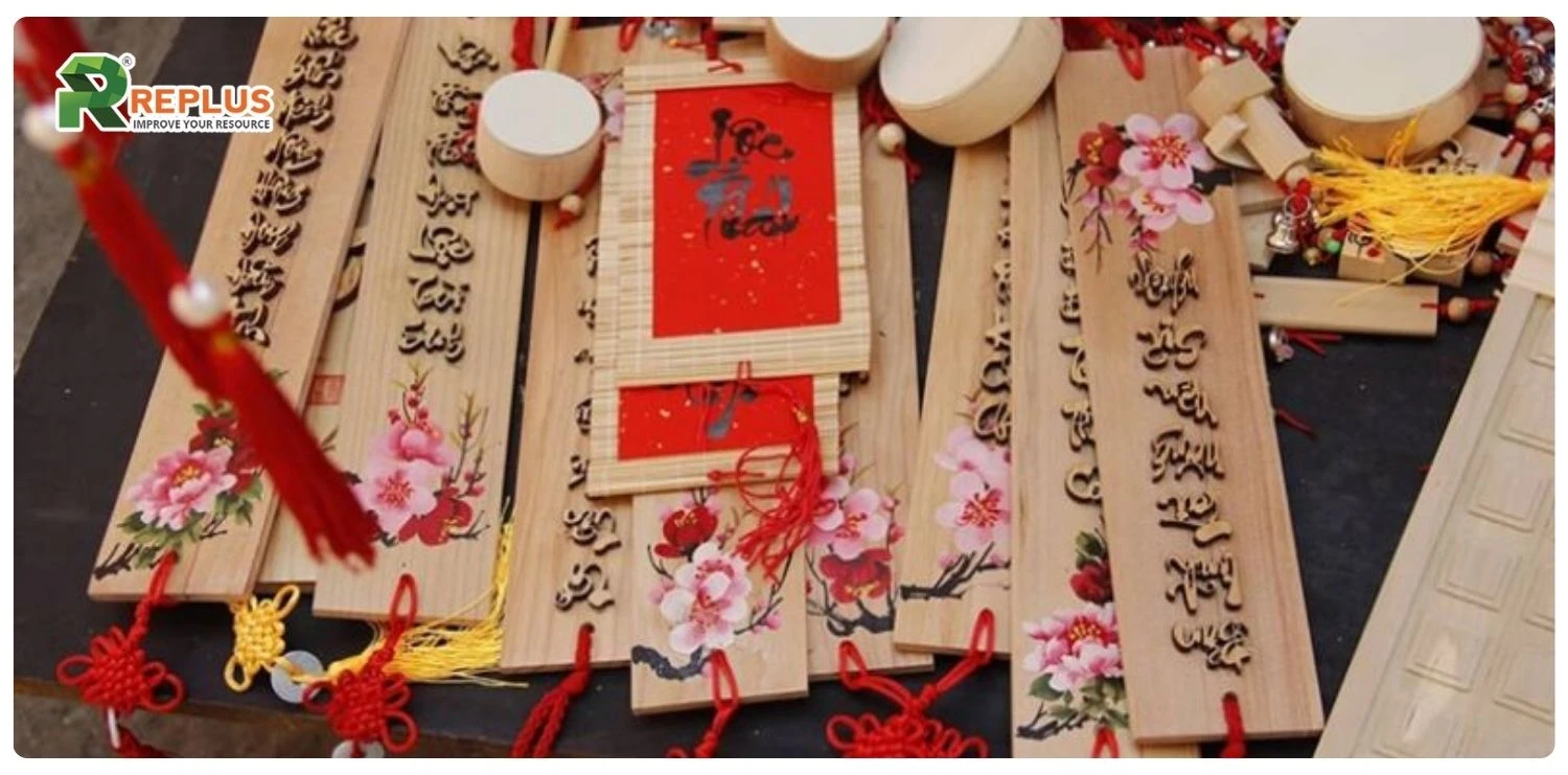 100+ câu đối Tết thư pháp rước may mắn, đón an vui 3 câu đối Tết thư pháp