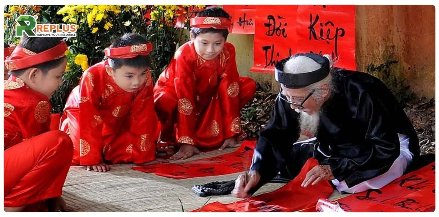 99+ câu đối thư pháp ngày Tết mang ý nghĩa và may mắn 2 câu đối thư pháp ngày Tết