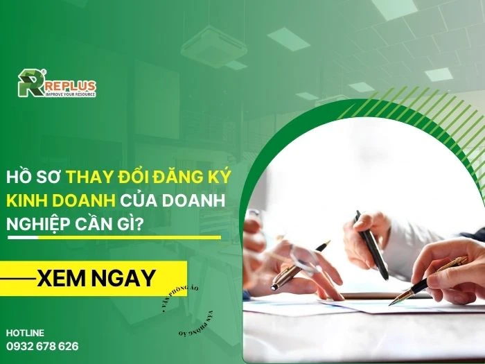 thay đổi đăng ký kinh doanh