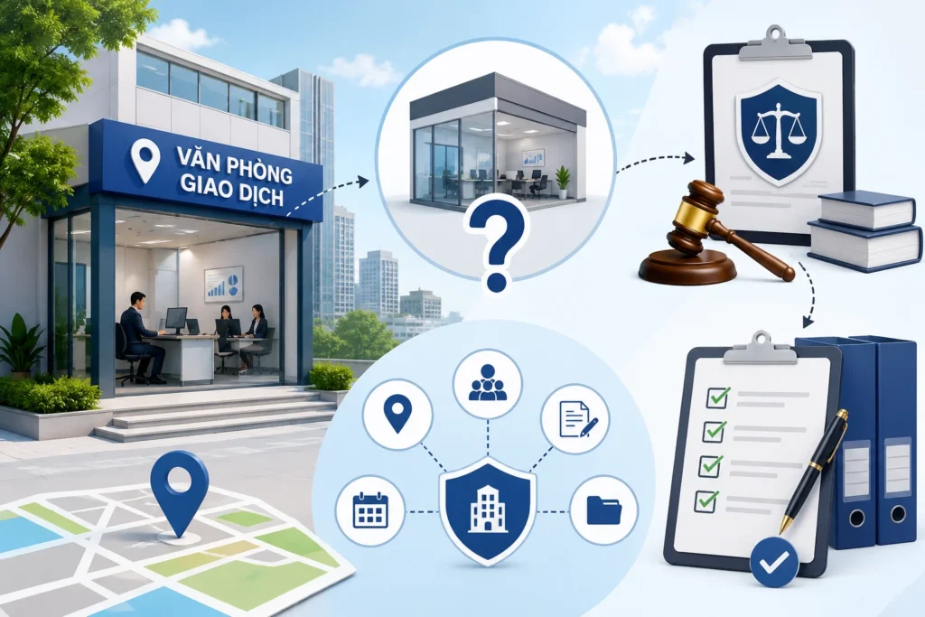 Văn phòng giao dịch là gì? Quy định pháp lý doanh nghiệp cần biết