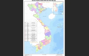 Khám phá Bản đồ Việt Nam 34 tỉnh thành mới nhất năm 2026 3 Bản đồ Việt Nam 34 tỉnh thành sau sáp nhập