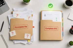 Dùng văn phòng ảo mở tài khoản ngân hàng: Hồ sơ KYC và trường hợp bị kiểm tra 2 Ngân hàng kiểm tra những gì trong hồ sơ KYC doanh nghiệp