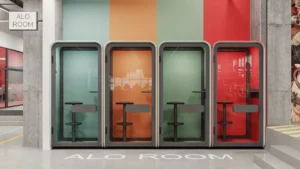 Phone Booth Coworking Giúp Gọi Điện Riêng Tư, Tập Trung Hơn 2 Phone Booth Coworking