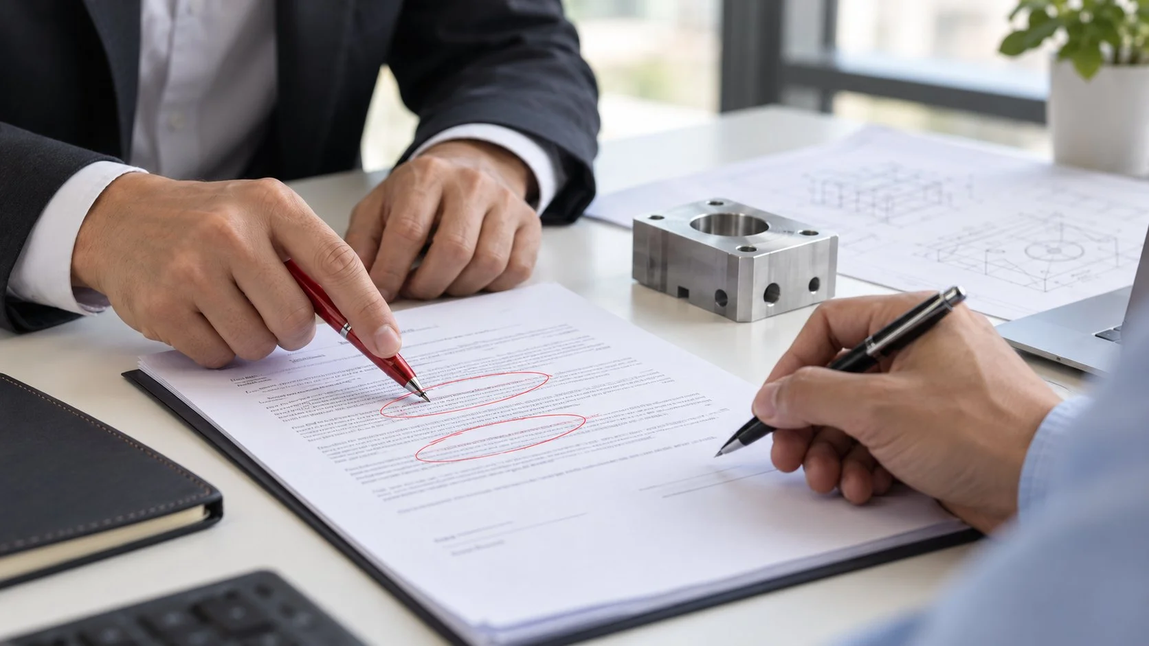 Mẫu hợp đồng gia công mới nhất 2026 và hướng dẫn điền chi tiết 6 Rà soát và sửa lỗi trong hợp đồng gia công
